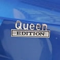 thumbnail image 5 of 2 Pcs Queen Edition 3D Metal Car Emblem Stickers, Universal Auto Badge Decals for Fenders & Tailgates, Durable Peel and Stick Decoration for Trucks SUVs, 5 of 6