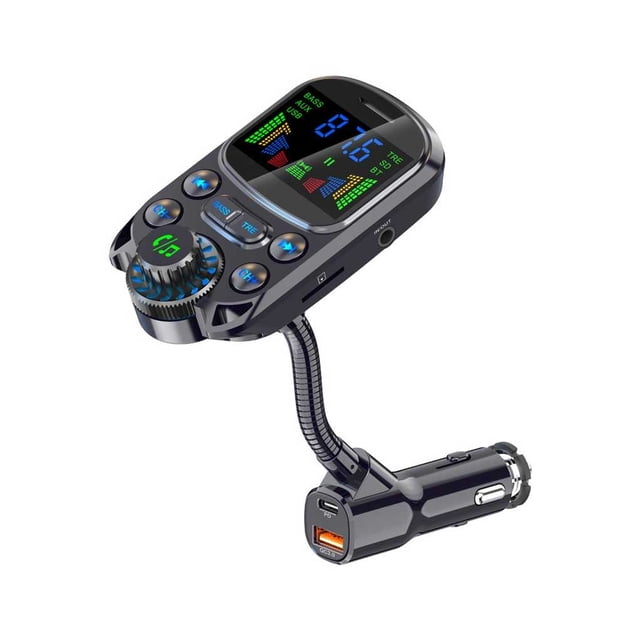 Scienceny Reproductor de MP3 Equipo inalámbrico FM Accesorios de montaje de música Suministro interior Controlador duradero estable Carga Paneles de instrumentos para automóviles