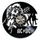 thumbnail image 2 of AC DC Vinyl Record Wall Clock Modern Design Music Rock Band Vintage Vinyl CD Clocks Wall Watch Home Decor Gifts for Fans, 2 of 5