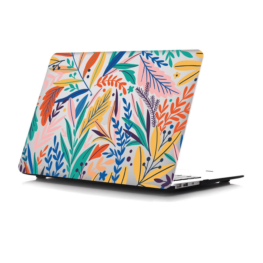 Carcasa Para Macbook Air 13" M1 A1932/A2179/A2337 Flor Y Hojas