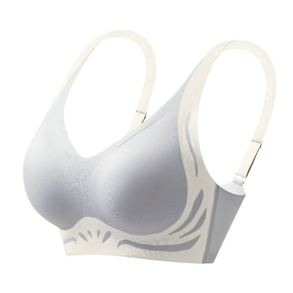 krdevn Caralush Bra, Wm Stylist Bra, Wmstylist Lush Fitting Bra, Lushfitting Powerful Push-Up Bra, Women's Wireless Bra with Seamless Smooth Comfort Wirefree T Shirt Bra