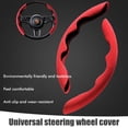 thumbnail image 4 of Funda Universal Para Volante De Coche, Funda Protectora Antideslizante Para Volante De Coche De Cuero, Accesorios Interiores Monstrate VI012096-03, 4 of 6
