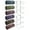 Silver, variant on Sorbus Wall Mounted Metal Towel Rack Holder for Bathroom 2 x 2-Pack- Set of 4 (Black)