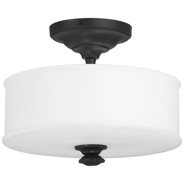 Minka Lavery - Harbour Point - 2 Light Semi-Flush Mount in Transitional Style -