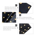 thumbnail image 5 of Raindrops Black Wrapping Paper for Gift Packing with Dots Pattern Ideal for Birthday and Holiday Gifting 20 Pieces, 5 of 8