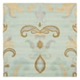 thumbnail image 3 of SAFAVIEH Soho Savannah Wool Area Rug, Light Blue/Multi, 6' x 6' Round, 3 of 4