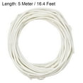 thumbnail image 2 of Uxcell 16.4Ft-2mm High TEMP Silicone Fiberglass Sleeve Insulation Cable Protectors White, 2 of 5