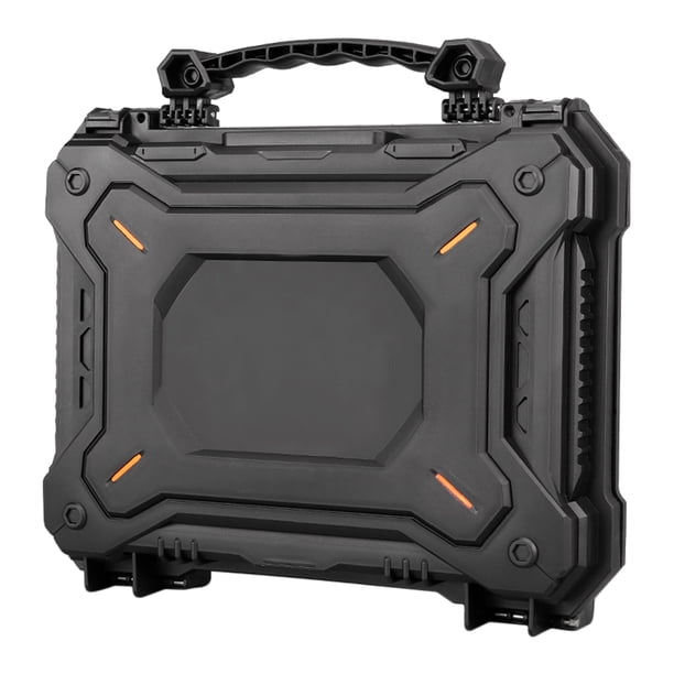 Caja de seguridad Caja de herramientas de mano multiusos Caja de herramientas resistente al impacto Tomshoo Caja de seguridad