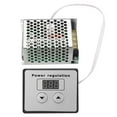 thumbnail image 4 of Regulador de velocidad del motor de CA, 220V 4000W SCR Regulador de voltaje digital Regulador de velocidad Regulador Termostato, Regulador de voltaje EOTVIA No, 4 of 8