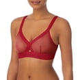 thumbnail image 1 of Bralette DKNY transparente sin aro con copa suave Persian Red talla M, 1 of 4