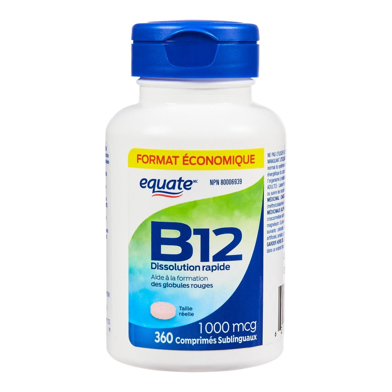 Equate B12 1000mcg Fast Dissolving