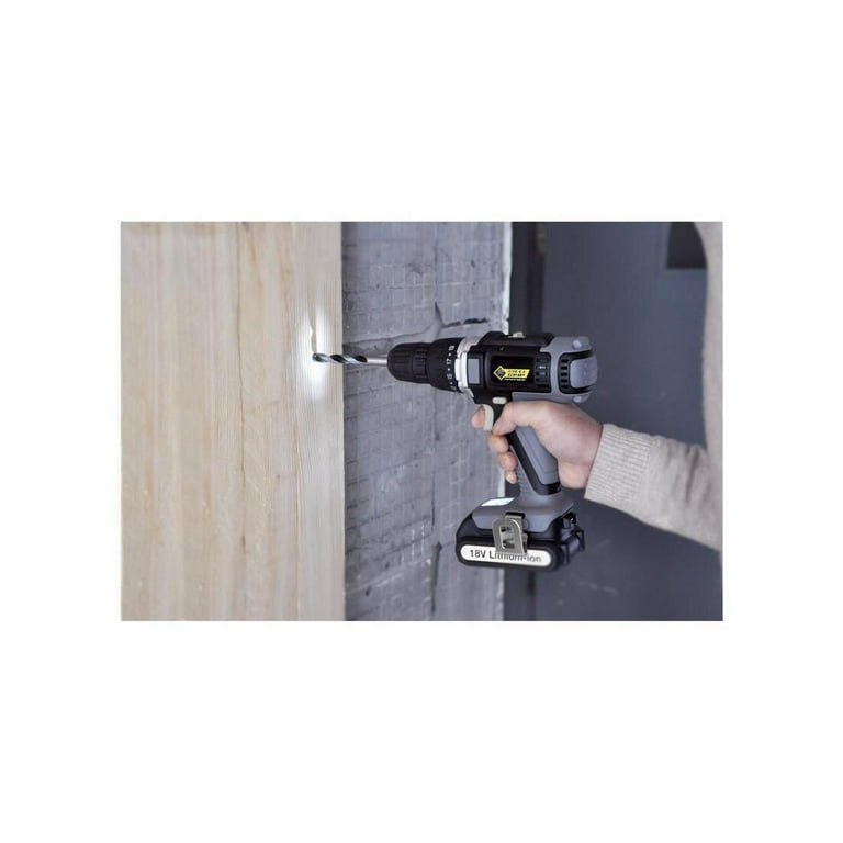 【希少】TUMI ビーコンヒル　ジェットセッター　2way ブラック/グレー Steel Grip HL-DR27-55 Cordless Drill 18 V 3/8