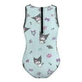 thumbnail image 6 of Kuromi And My Melody Girls One Piece Swimsuits Hawaiian Summer Swimwear Beach Bathing Suit Outfits, 6 of 7