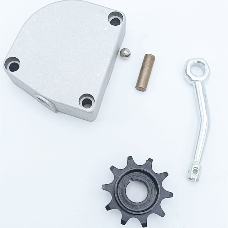 3 Holes Clutch Cover, Clutch Arm Lever & 10 Tooth Drive Sprocket Kit For 49cc-80cc Motorized Bike
