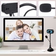 thumbnail image 4 of Web Camera USB High Definition Webcam 4 Led Web Cam with MIC Desktop for Skype Computer PC Laptop, 4 of 8