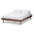 thumbnail image 1 of Baxton Studio Jacob Full Lit Plateforme en Brun Walnut, 1 of 5