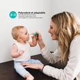 thumbnail image 4 of bblüv - Sönik ‒ Evolutive Baby 2-Stage Ultrasonic Toothbrush, Soft Bristles, LED Light, Newborn Safe, 1-Pack, 4 of 13