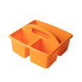 thumbnail image 2 of xinxixnxx Desktop Compartment Caddy Holder Stackable Case Storage Basket Container compartment for Crafts Sewing Dorm Orange, 2 of 9