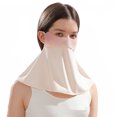 thumbnail image 2 of UPF 50+ Unisex Breathable Cooling Face Cover, Sun UV Protection Earloop Neck Gaiter Scarf Mask, for Summer Outdoor Activities, 2 of 8