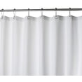 thumbnail image 4 of Fabric White Shower Curtain 60"W x 72"L (Pack of 1) Bathroom Decor, 4 of 8