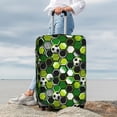 thumbnail image 4 of Wukai Soccer1 Elastic Luggage Cover: Personalized Protection for Your Suitcase - Fits 19~29-inch, Washable & Durable Travel Companion-Small, 4 of 8