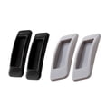 thumbnail image 1 of KAKOWELY ABS Door Handle 4PCS Rectangular Adhesive Auxiliary Door Window Handle Multi-purpose Refrigerator Cabinet Handle Drawer Handle Sliding Door Handle (2 Grey + 2 Black), 1 of 4