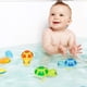 thumbnail image 4 of Juguete de baño para bebé, tortuga nadadora, bañera flotante de cuerda, juguetes para piscina, lindos juegos de agua para niños, niñas, 3 piezas, 4 of 5