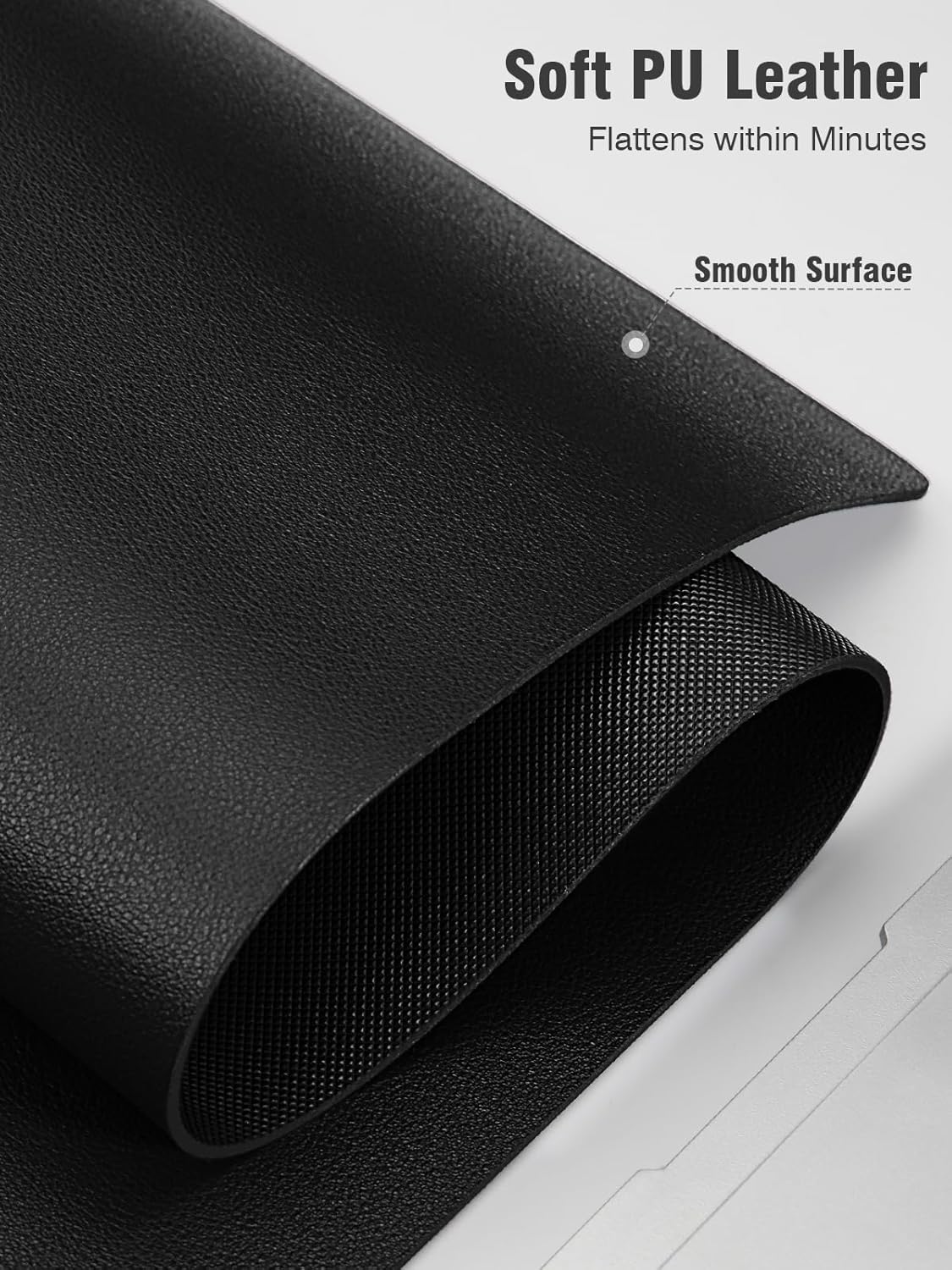 Miroddi Large PU Leather Desk Pad Protector 31.5" x 15.7" photo 4