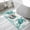 White, variant on Blue Coastal Crab Bathroom Rugs Non Slip Washable Bath Mat Absorbent Front Door Mat Summer Ocean Coral Sea Fish Abstract Indoor Doormat for Kitchen Entryway Shower Decor Accessories 15.7"x23.6"