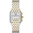 thumbnail image 3 of Michele Deco Chronograph Date Two-Tone Stainless Steel & Diamonds Womens Watch MWW06A000779, 3 of 3