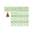 thumbnail image 4 of RUINIXCW Baby Girl Christmas Dress Halter Apron Dress Toddler Gingerbread Costume, 4 of 8