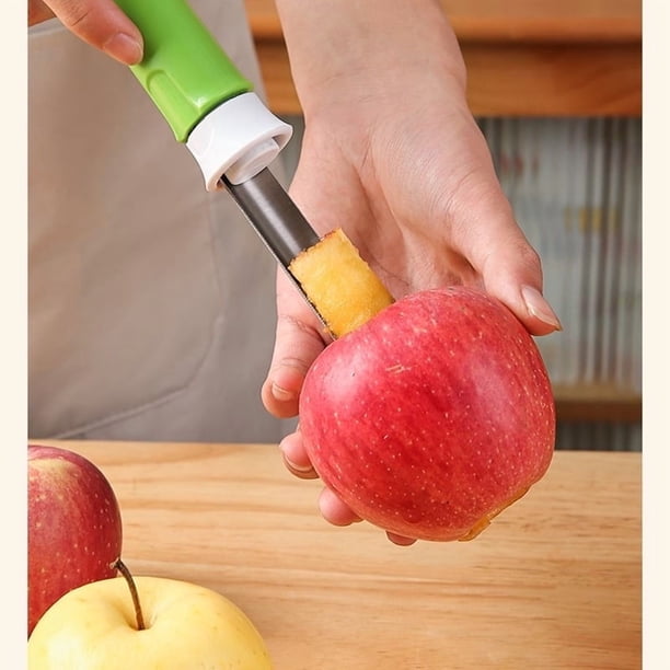 Pisexur Batería de cocina Pelador de frutas telescópico multifuncional de acero inoxidable Kitchen-in-1 para la cocina del hogar