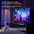 thumbnail image 5 of GCZ Soundbar, 120W Sound Bar for TV, 2.1 CH Soundbar with Subwoofer, HDMI/Bluetooth 5.3/AUX/Optical Connection, Wired & Wireless Speakers with Colorful Backlight, 5 of 9