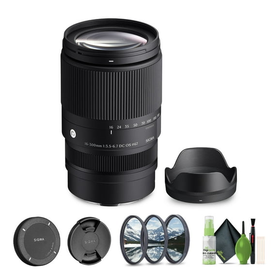 Sigma 16-300mm f/3.5-6.7 DC OS Contemporary Sony E Bundle 3