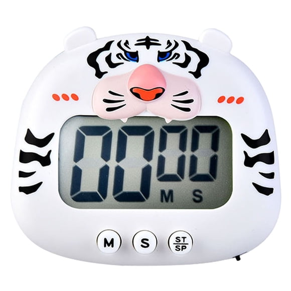 Binwennn Sand Timer 15 Minute Indoor for Meat Baking Bags Oven Cartoon Animal Countdown Timer Cow Digital Cooking Timer With Stand For Cooking Bake Timer Kitchen