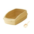 thumbnail image 3 of DOLITY Cat Litter Box Durable Kitten Potty Toilet for Indoor Cats Rabbit Small Pets Yellow, 3 of 9