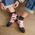 thumbnail image 3 of Pofeuu Chibi Axolotl Sakura Fantasy Print 30cm Socks, Adult Running Hiking Socks for Youth and Adult, 3 of 7