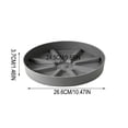 thumbnail image 3 of Thickened Plastic Flower Pot Saucer Round Water Tray for Succulents Potted Plants Breathable Base Control, 3 of 6