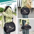 thumbnail image 6 of Wobogo Whale Riding Astronaut Pattern Lunch Bag Insulated Portable Cooler Tote Bag for for Adults Kids Work Office School Picnic Beach, 6 of 7
