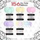 thumbnail image 2 of Kit de arco y guirnalda de globos Archloon de 156 piezas en colores pastel, 2 of 4