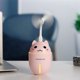 thumbnail image 5 of Mini humidificador de aire USB con difusor de aroma, luz LED pequeña y mini ventilador, ideal para aromaterapia (rosa), 5 of 7