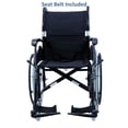 thumbnail image 4 of Silla de ruedas ultraligera Karman LT-980 de 24 libras, color negro, 4 of 5
