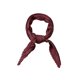 thumbnail image 1 of INSPIRAR CHIC Pañuelo de Cabeza de Rombo Plisado para Mujeres, Bufandas de Color Sólido, Neckerchief Bandana Color Rojo Vino 40.94x16.54"(L*W), 1 of 5