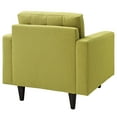 thumbnail image 4 of Modway Empress Upholstered Fabric Armchair in Wheatgrass, 4 of 5