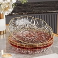 thumbnail image 5 of Btomtd Fruit Bowl and Plate for Living Room Coffee Table, 9.4 inches, Household Candy and Snack Tray for Everyday Placement, Gold, 5 of 8