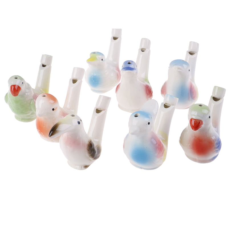 1Pc Chinese ceramic water bird whistle kids baby funny novelty musical toys PT 