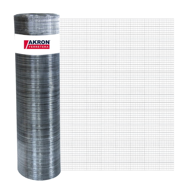 Malla Criba Ligera Akron Altura 0.90mts 8x8 Rollo 10mts Marca