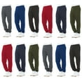 thumbnail image 2 of BILLIONHATS 12 Pack of Wholesale Mens Jogger Sweatpants, Homeless Shelter Donation Case, Comfy Bulk Joggers for Men (Assorted Color, 2X-Large), 2 of 7