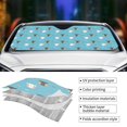 thumbnail image 4 of Kdxio Cat Fish Print Front Windshield Sun Shade,Folding Auto Sunshade for Car Truck SUV-, 4 of 7