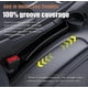 thumbnail image 4 of Dual Slot Car Seat Gap Organizer with Cup Holder,Universal Auto Gap Filler Strip, 4 of 5